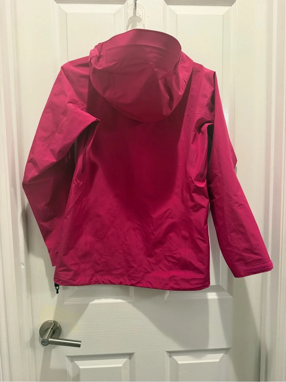 Arc'teryx women Waterproof Shell Jacket hot pink with orange Accents size XS
